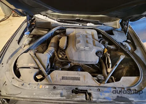 2017 Genesis G80 Base z USA, uszkodzony, nr VIN KMHGN4JE1HU191767